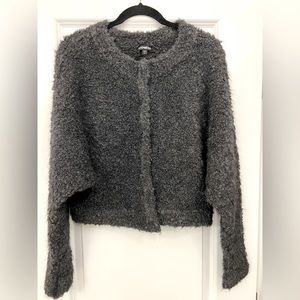 Express Teddy Bear Short Length Cardigan